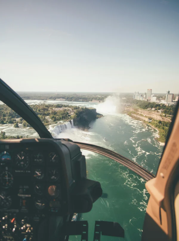 Niagara Falls Helicopter View