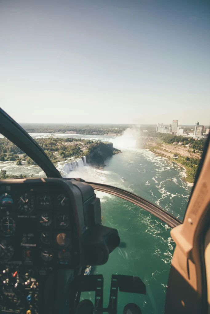 Niagara Falls Helicopter View